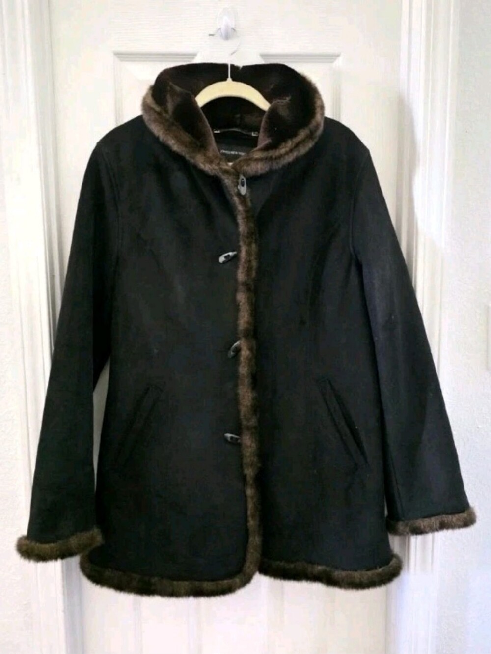 JONES NEW YORK Women's Coat Jacket Warm Winter L